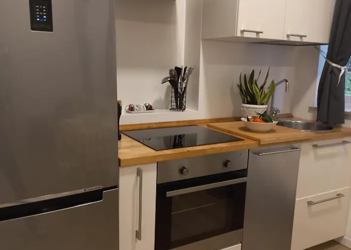 Elegant And Modern Two-room With Equipped Kitchen Daire